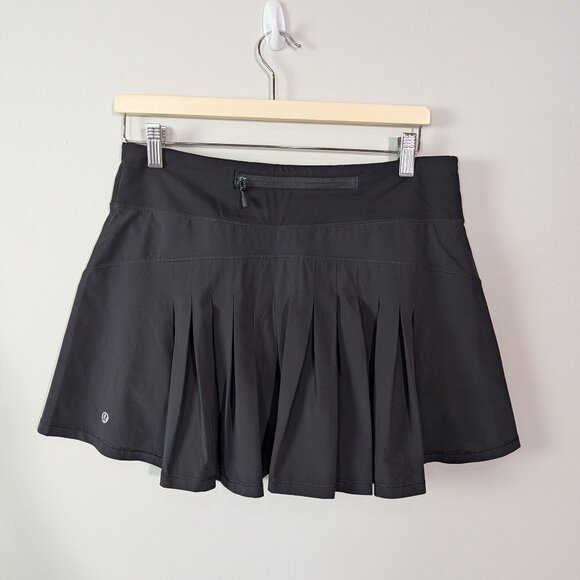 Lululemon Circuit Breaker Skirt Size 4 Black - Picture 4 of 4